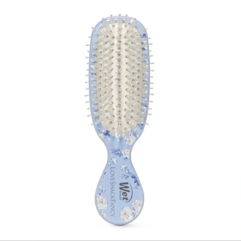 NWT Wet Brush x LoveShackFancy Mini Shine Detangling Hair Brush
